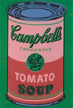 Colored Campbell's Soup Can, 1965 (red & green)