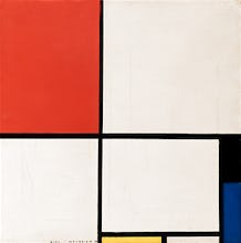 Composition in Red, Yellow and Blue, 1928