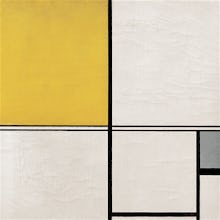 Composition with Double Line and Yellow and Grey (Composition B), 1932