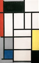 Composition with Red, Black, Yellow, Blue and Grey, 1921