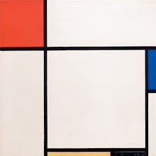 Composition with Red, Blue, Yellow and Black, 1929