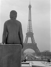 Female Nude Statue with Eiffel Tower, 1963