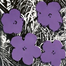Flowers, c.1964 (4 purple)