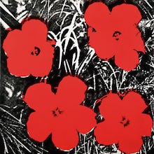Flowers, c.1964 (4 red)