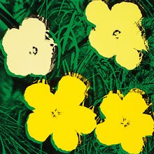 Flowers, c.1964 (4 yellow)