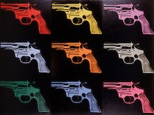 Gun, c.1982 (many/rainbow)
