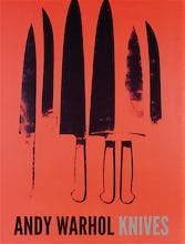 Knives, 1981-82 (red)