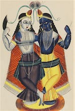 Krishna and Balarama, c.1855