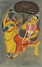 Krishna and Radha, c.1885