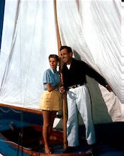 Lauren Bacall and Humphrey Bogart on the Sirocco c.1945