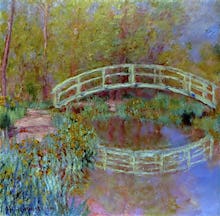 Le Pont Japonais dans le Jardin de Monet