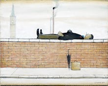 Man Lying On A Wall, 1957