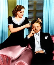 Mickey Rooney and Judy Garland (Andy Hardy Meets A Debutante) 1940