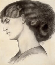 Mrs William Morris, 1865