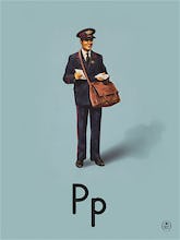 P is for postman