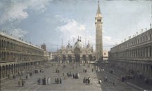 Piazza San Marco looking East towards Basilica
