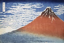 Red Fuji: South Wind, Clear Dawn