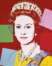 Reigning Queens: Queen Elizabeth II of the United Kingdom, 1985 (dark outline)