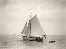 Sailing off Cowes, c.1930