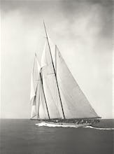 Sailing off Cowes c.1930