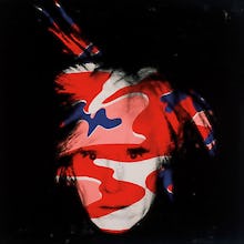 Self Portrait, 1986 (red, white & blue camo)