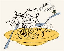Spaghetti is So Slippery, c.1958