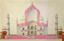 Taj Mahal, c.1816-22