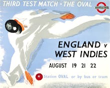 The Oval - England v. West Indies, 1939