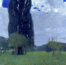 The Tall Poplar Tree 1, 1900