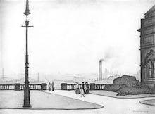 The Terrace, Peel Park, Salford, 1927