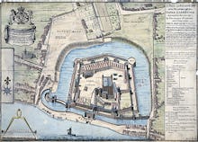 The Tower Of London as surveyed in 1597 (copy c.1805)