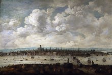 View of London from Southwark, 1640-60
