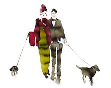 What to Wear When Walking the Dogs - Eva & Gerald