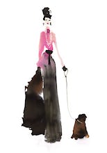 What to Wear When Walking the Dogs - Pink & Pearls