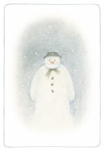 The Snowman inside cover illustration