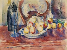 Apples, Bottle and Chairback, 1904-1906