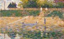 Boat by the Bank, Asnieres, c.1883