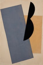 Composition (Blue-Yellow-Black)