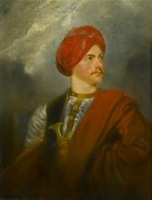 Portrait of a Man in Oriental Costume (presented as a self portrait by Giovanni Belzoni)
