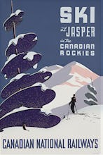Ski at Jasper in the Canadian Rockies