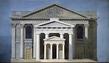 St Martin-in-the-Fields London the Portico of Augustus Rome and the Temple on the Ilissus Athens