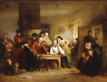 The Smoking House at Chelsea Hospital: Pensioners Describing the Battle of Corunna