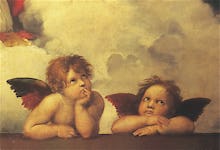 Cherubs (Detail from Sistine Madonna)