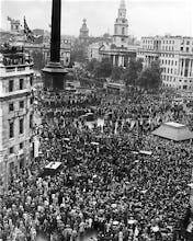 V J Day - Trafalgar Square, 1945