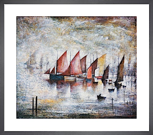 Sailing Boats by L.S. Lowry