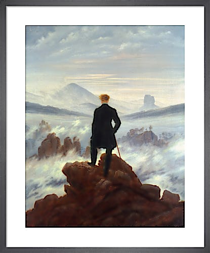 The Wanderer Above The Sea Of Clouds by Caspar David Friedrich