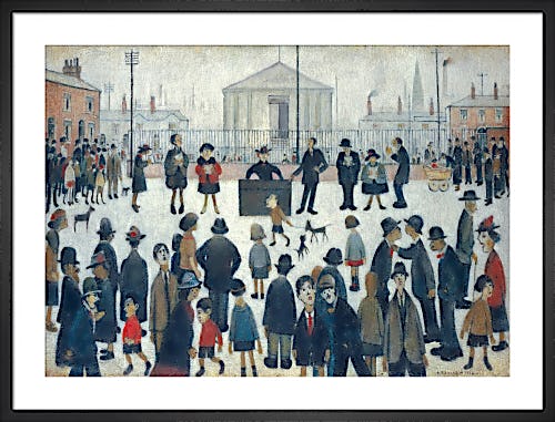 The Prayer Meeting by L.S. Lowry