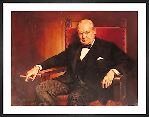 Sir Winston Churchill by Arthur Pan
