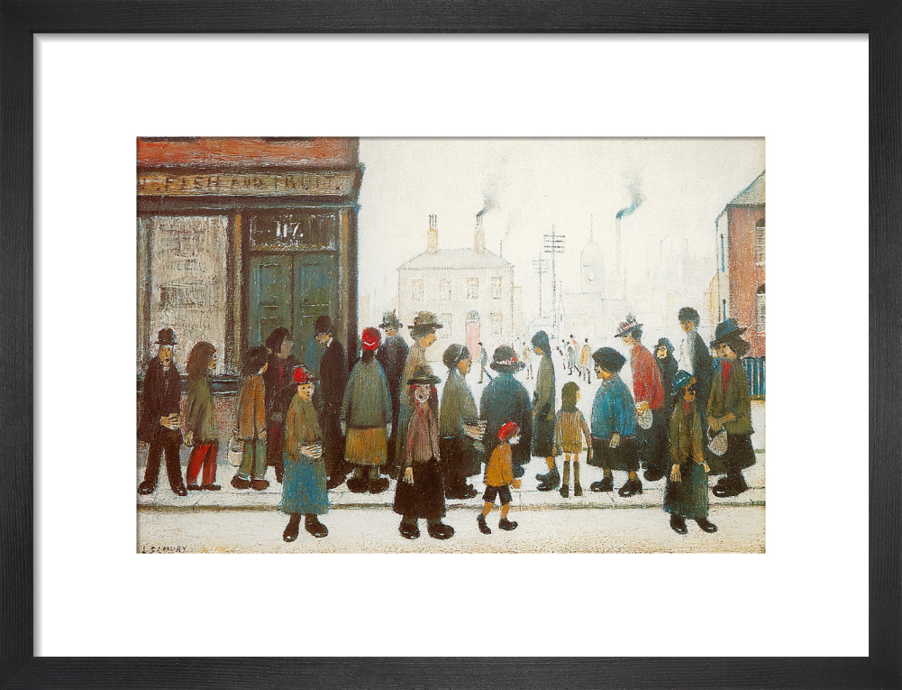 Waiting for the Shops to Open, 1943