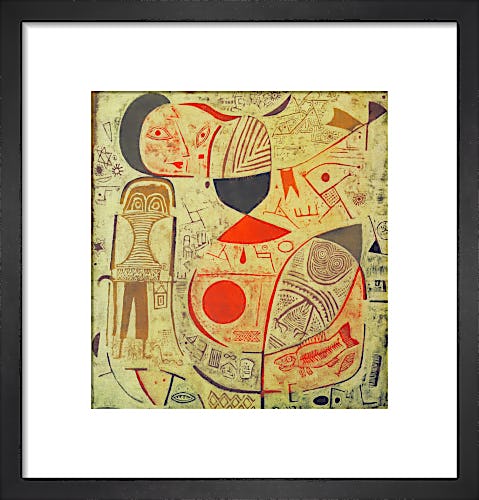 Printed Sheet with Pictures, 1937 by Paul Klee